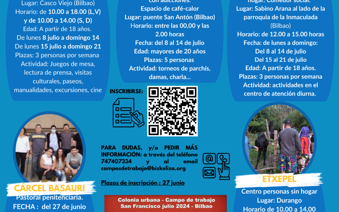 Campos de trabajo 2024