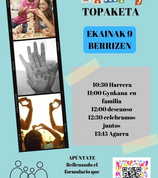 Family Topaketa, el domingo en Berriz