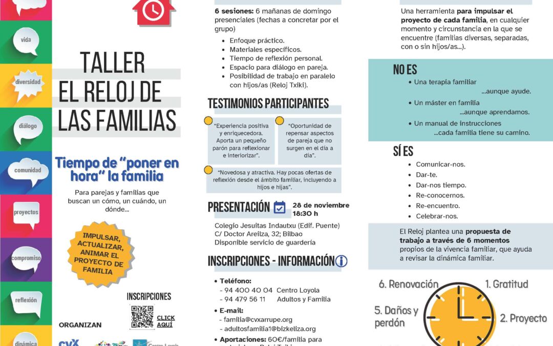 Familien erlojua martxan jarriko da