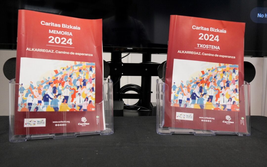 Caritas Bizkaia atendió a más de 12.000 personas en 2024
