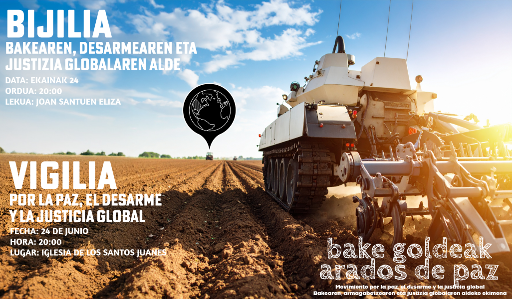 Vigilia por un futuro desarmado, ante la Cumbre de la OTAN